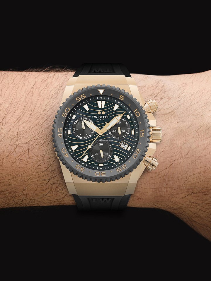 IMG_9081 TW Steel Mens watch Unisex Quartz Steel ACE412 Replica 6
