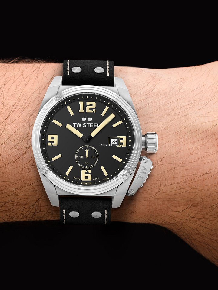 IMG_9081 TW Steel Mens watch Unisex Quartz Steel TW1001 Replica 6