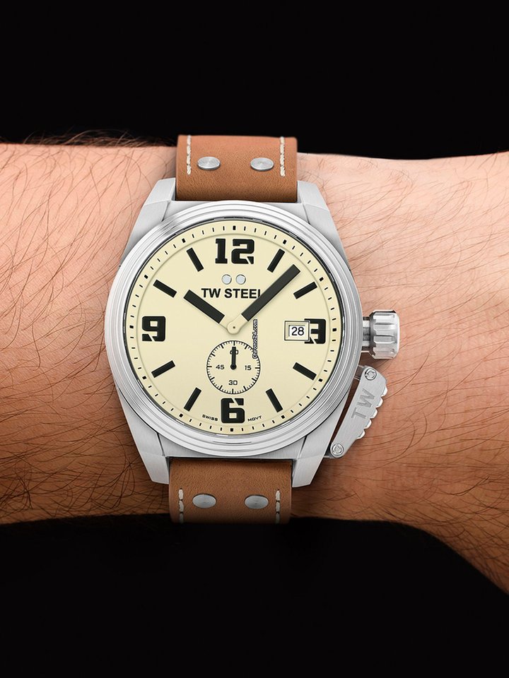 TW Steel Mens watch Unisex Quartz Steel TW1000 Replica 6