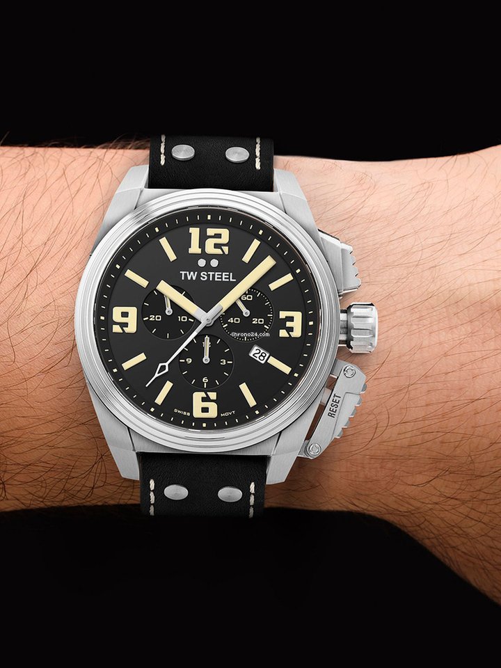 IMG_9081 TW Steel Mens watch Unisex Quartz Steel TW1011 Replica 6