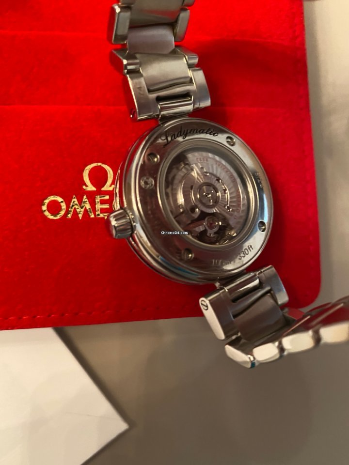 IMG_9081 Omega De Ville Ladymatic Womens watch Automatic Steel 425.30.34.20.05.001 Replica 6