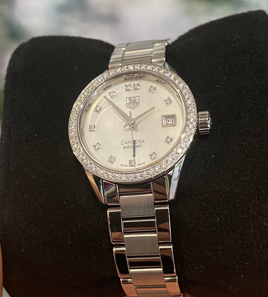 IMG_9081 TAG Heuer Carrera Lady Womens watch Automatic Steel WAR2415.BA0776 Replica 6