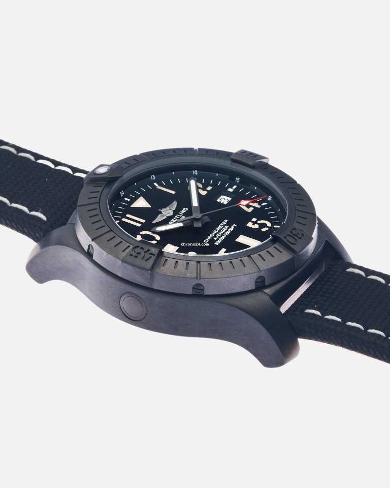 IMG_9081 Breitling Avenger Mens watch Unisex Automatic Titanium V17319101B1X1 Replica 6