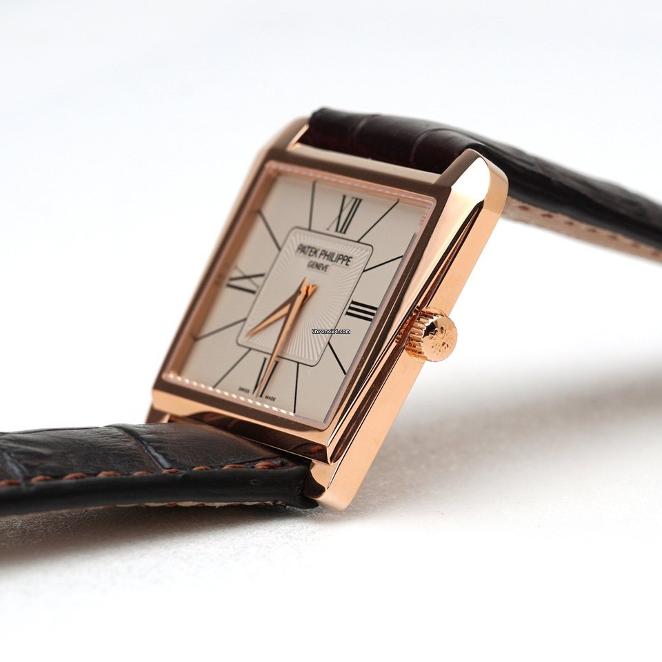 IMG_9081 Patek Philippe Gondolo Mens watch Unisex Manual winding Rose gold 5489R Replica 6