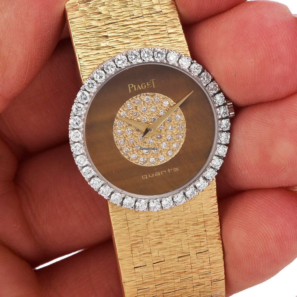 IMG_9081 Piaget Womens watch Quartz Yellow gold 19706 A6 Replica 6