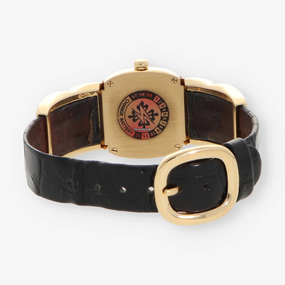 IMG_9081 Patek Philippe Golden Ellipse Womens watch Quartz Yellow gold 4830J Replica 6