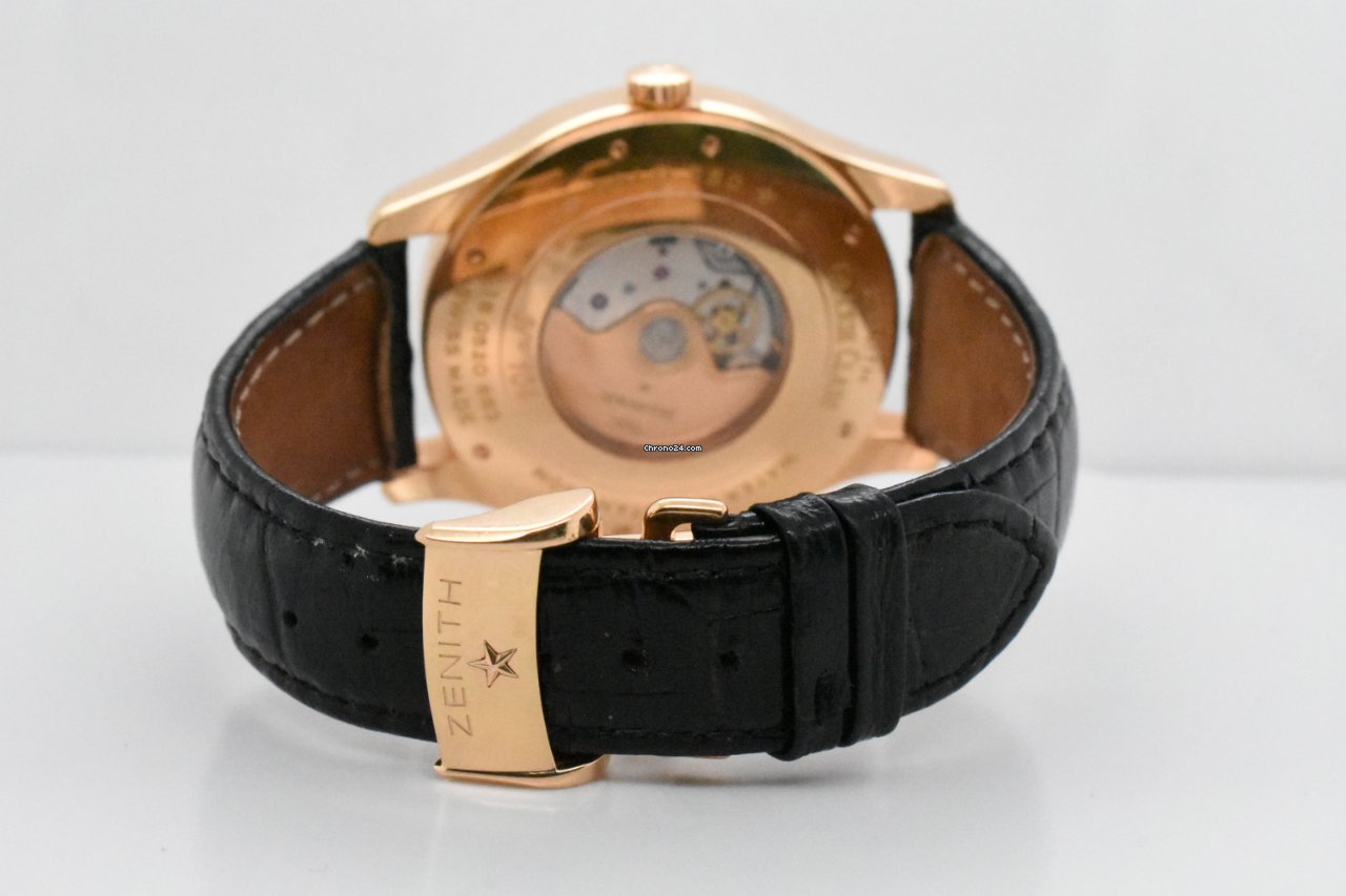 Zenith Mens watch Unisex Automatic Rose gold 18.0520.683 Replica 6