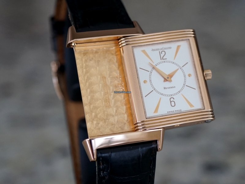 IMG_9081 Jaeger-LeCoultre Reverso Classique Mens watch Unisex Manual winding Red gold 250.2.86 Replica 6