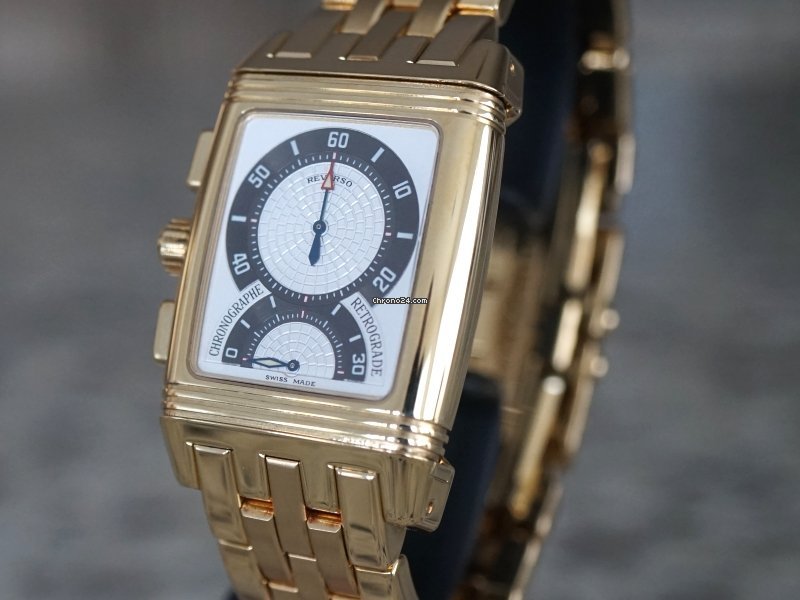 Jaeger-LeCoultre Reverso Mens watch Unisex Yellow gold 295.1.59 Replica 6