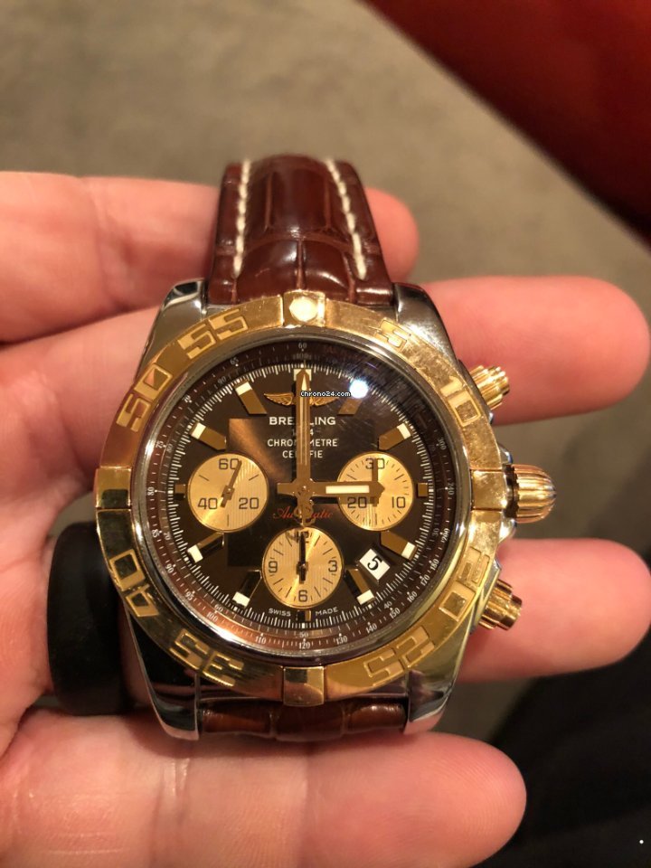 Breitling Chronomat 44 Mens watch Unisex Automatic Steel CB011012Q576 Replica 6