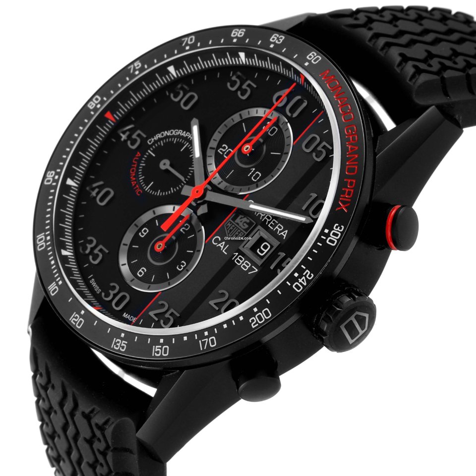 TAG Heuer Carrera Calibre 1887 Mens watch Unisex Automatic Titanium CAR2A83.FT6033 Replica 6