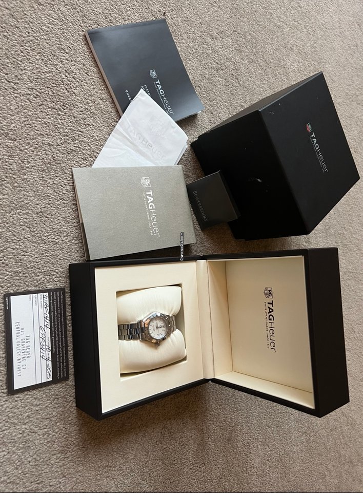IMG_9081 TAG Heuer Aquaracer Lady Womens watch Quartz Steel WAF1414.BA0823 Replica 6