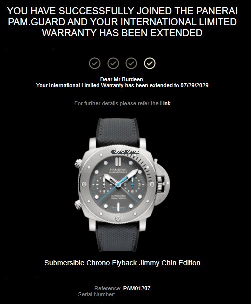IMG_9081 Panerai Luminor Submersible Mens watch Unisex Automatic Titanium PAM1027 Replica 6