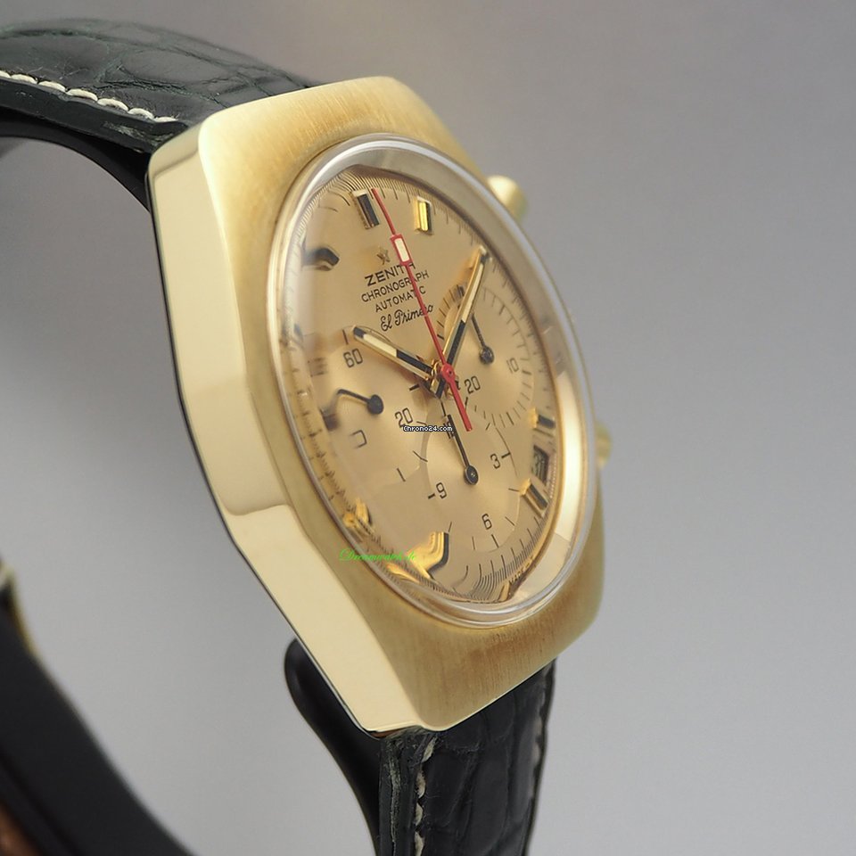 IMG_9081 Zenith El Primero Automatic Yellow gold 054E Replica 6