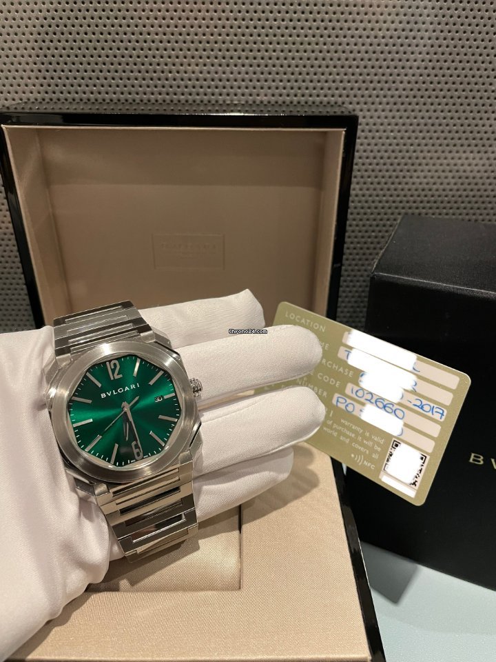 IMG_9081 Bulgari Octo Mens watch Unisex Automatic Steel 102660 Replica 6
