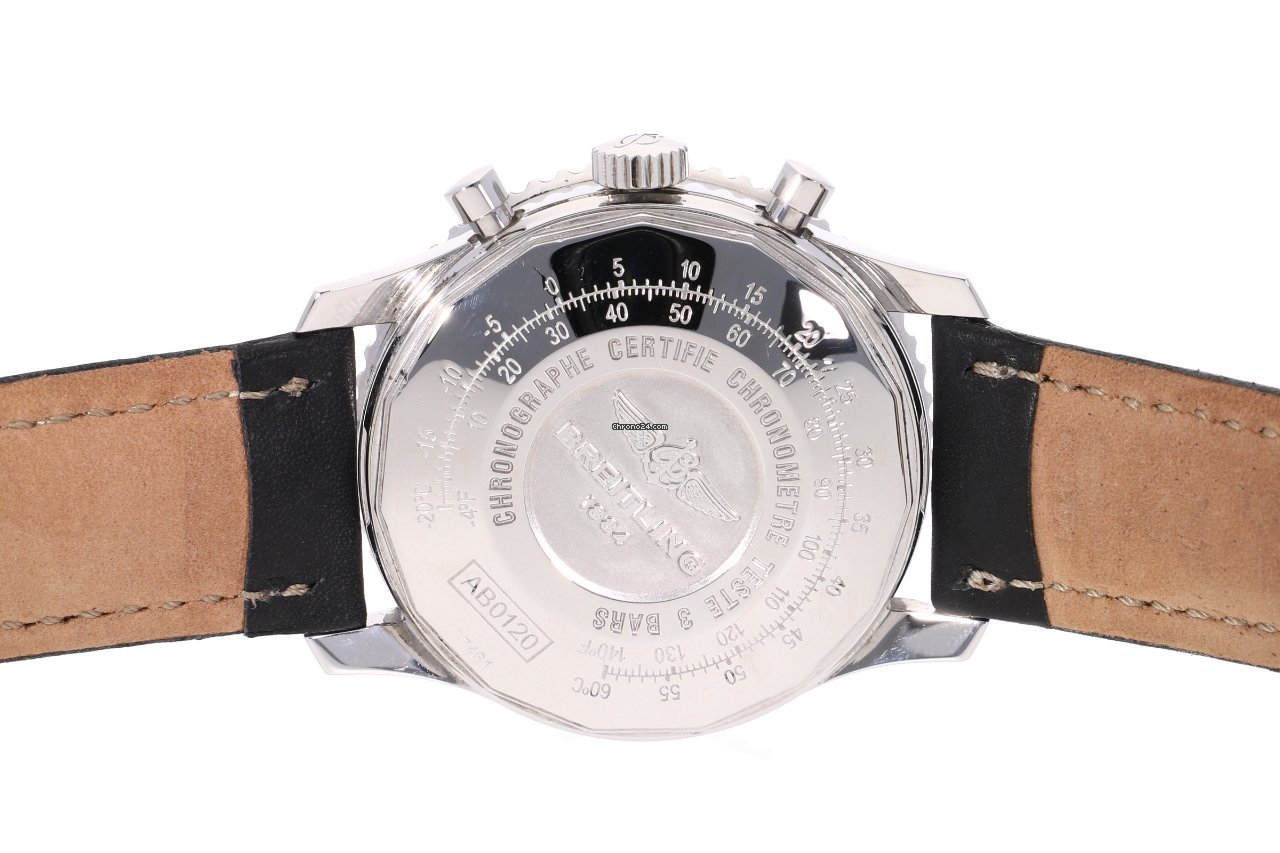 Breitling Navitimer 01 Mens watch Unisex Automatic Steel AB0120 Replica 6