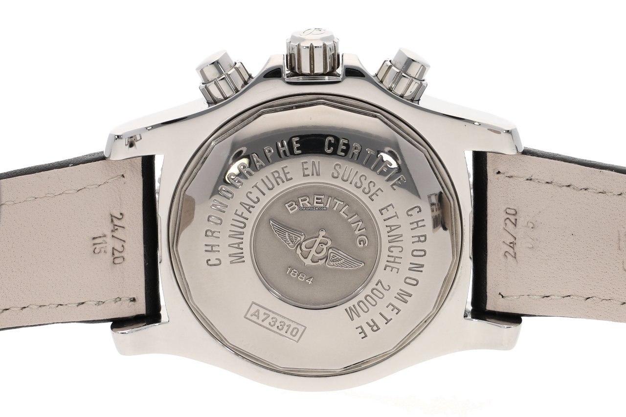IMG_9081 Breitling Superocean Chronograph M2000 Mens watch Unisex Quartz Steel A73310 Replica 6