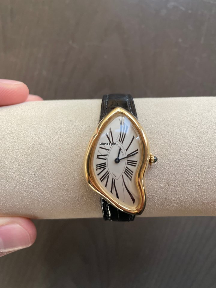 IMG_9081 Cartier Crash Mens watch Unisex 091.91 Replica 6