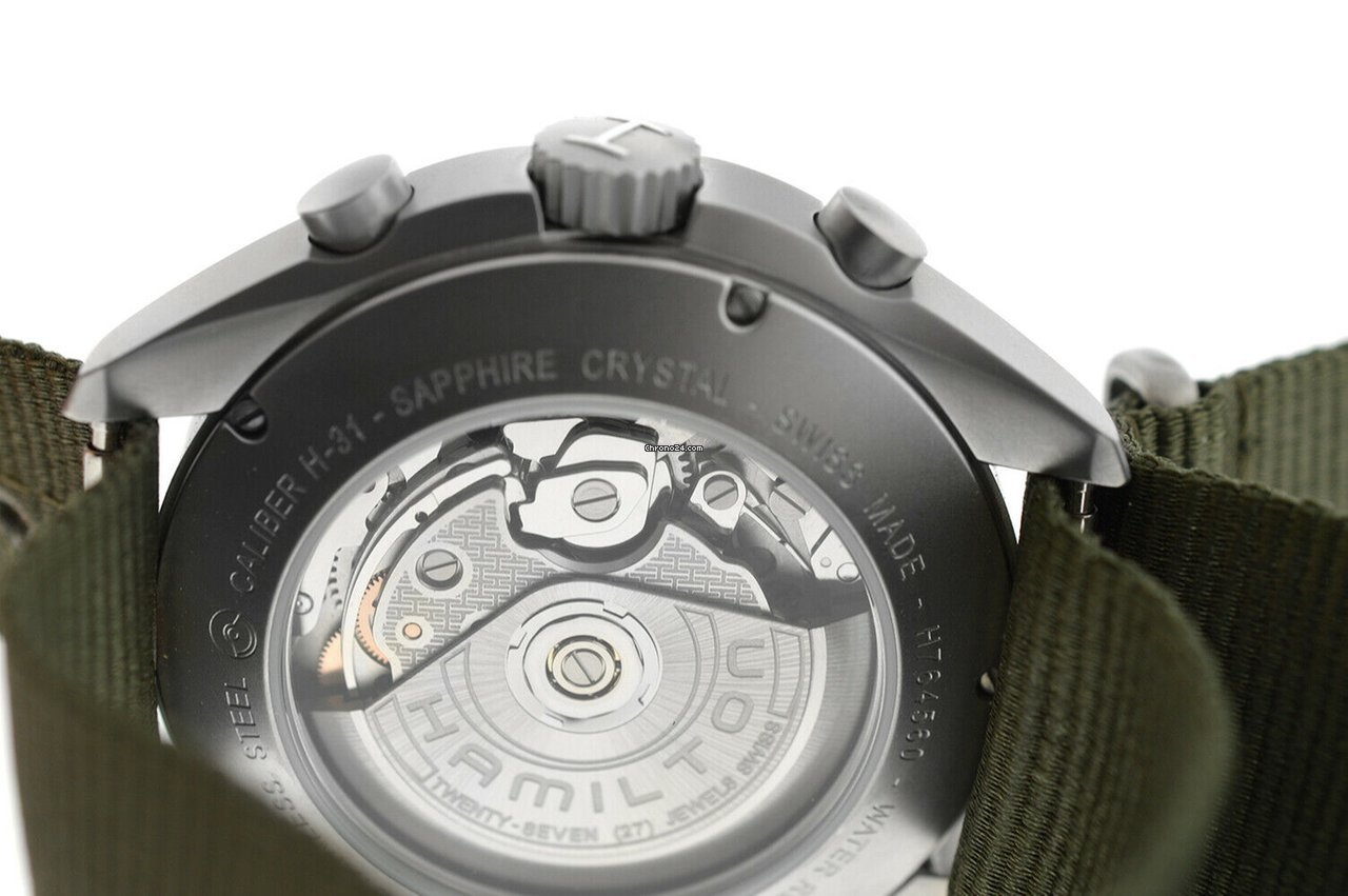 IMG_9081 Hamilton Khaki Pilot Pioneer Mens watch Unisex Automatic Steel H76456955 Replica 6