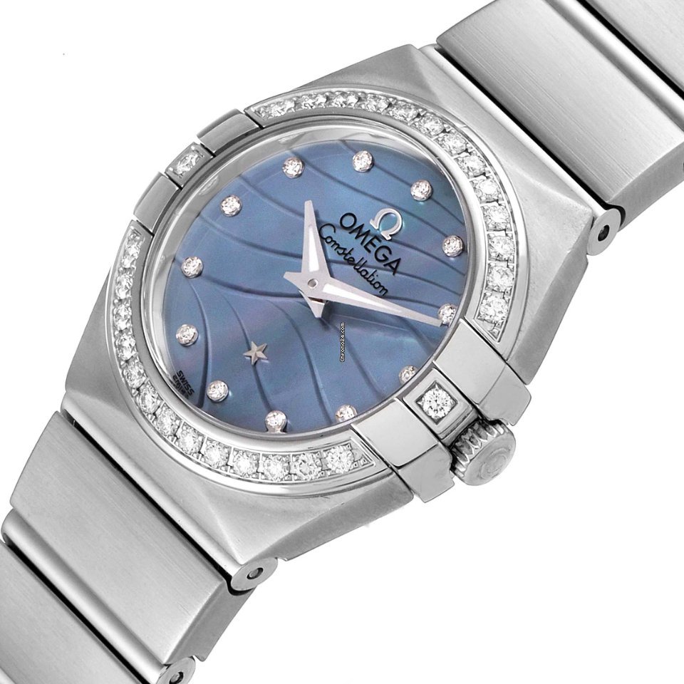IMG_9081 Omega Constellation Quartz Womens watch Quartz Steel 123.15.24.60.57.001 Replica 6