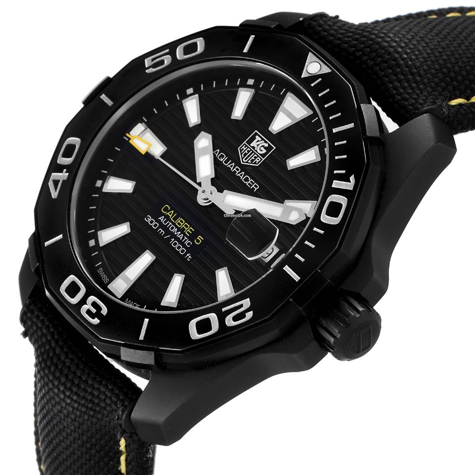 IMG_9081 TAG Heuer Aquaracer 300M Mens watch Unisex Automatic Steel WAY218A.FC6362 Replica 6
