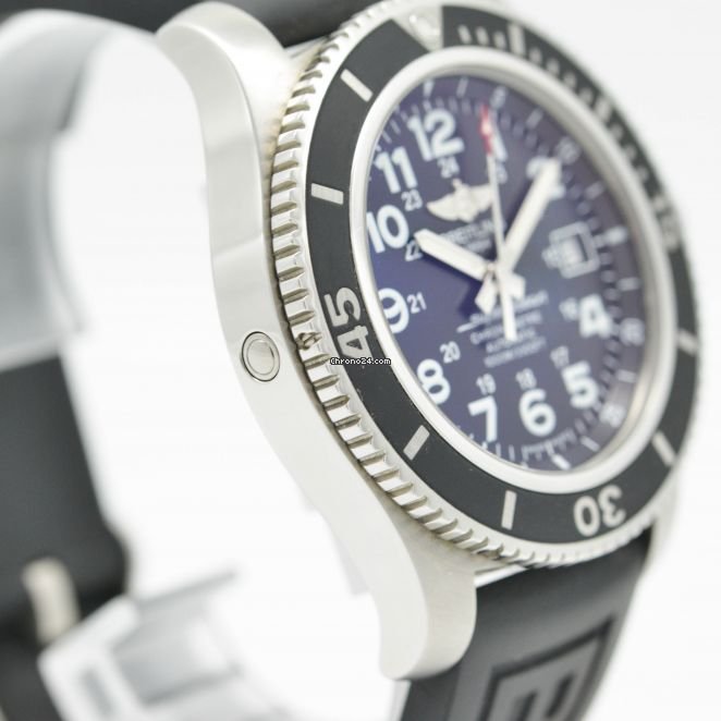 IMG_9081 Breitling Superocean II 44 Mens watch Unisex Automatic Steel A17392D7 Replica 6