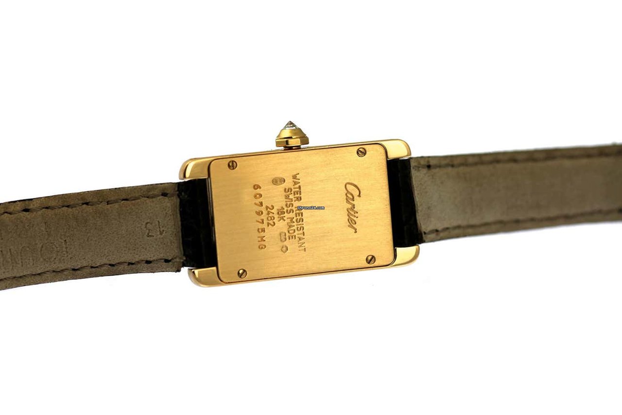 IMG_9081 Cartier Tank Americaine Womens watch Automatic Rose gold WB704751 Replica 6