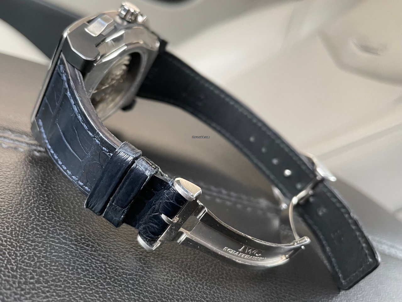 IWC Da Vinci Chronograph Mens watch Unisex Automatic Ceramic IW376601 Replica 6