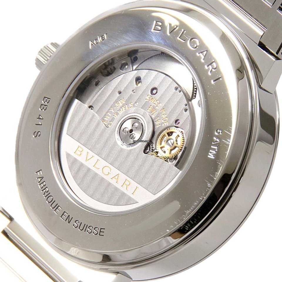 IMG_9081 Bulgari Bulgari Mens watch Unisex Automatic BB41S 102928 Replica 6
