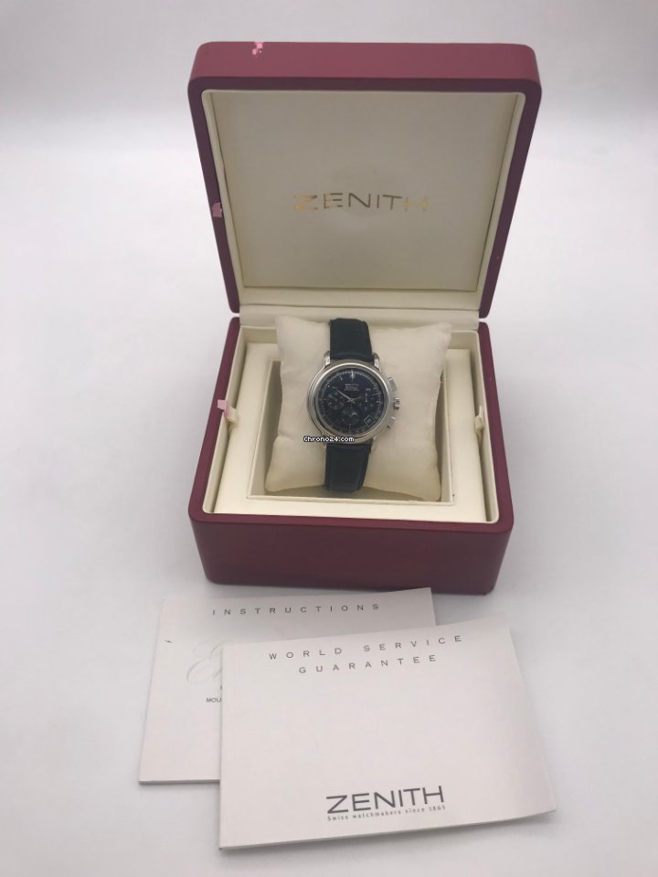 IMG_9081 Zenith El Primero Chronomaster Mens watch Unisex Automatic Steel 02.0240.410 Replica 6
