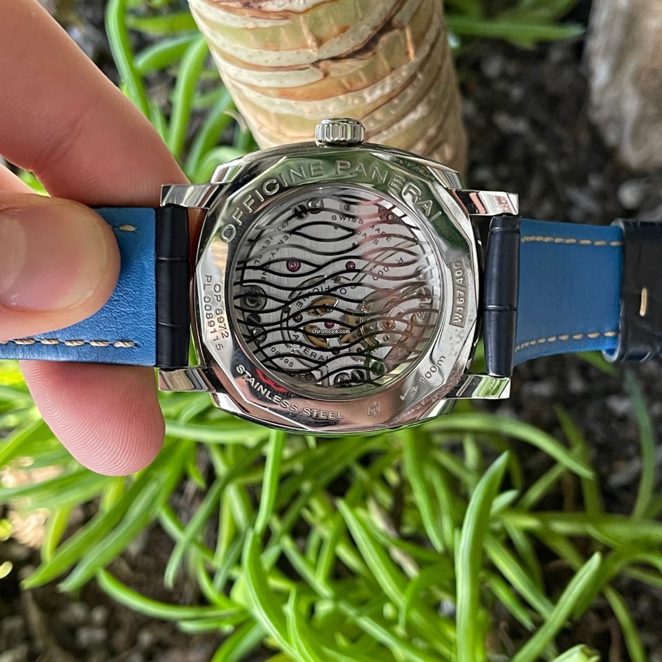 IMG_9081 Panerai Mens watch Unisex Manual winding Steel PAM 01144 Replica 6