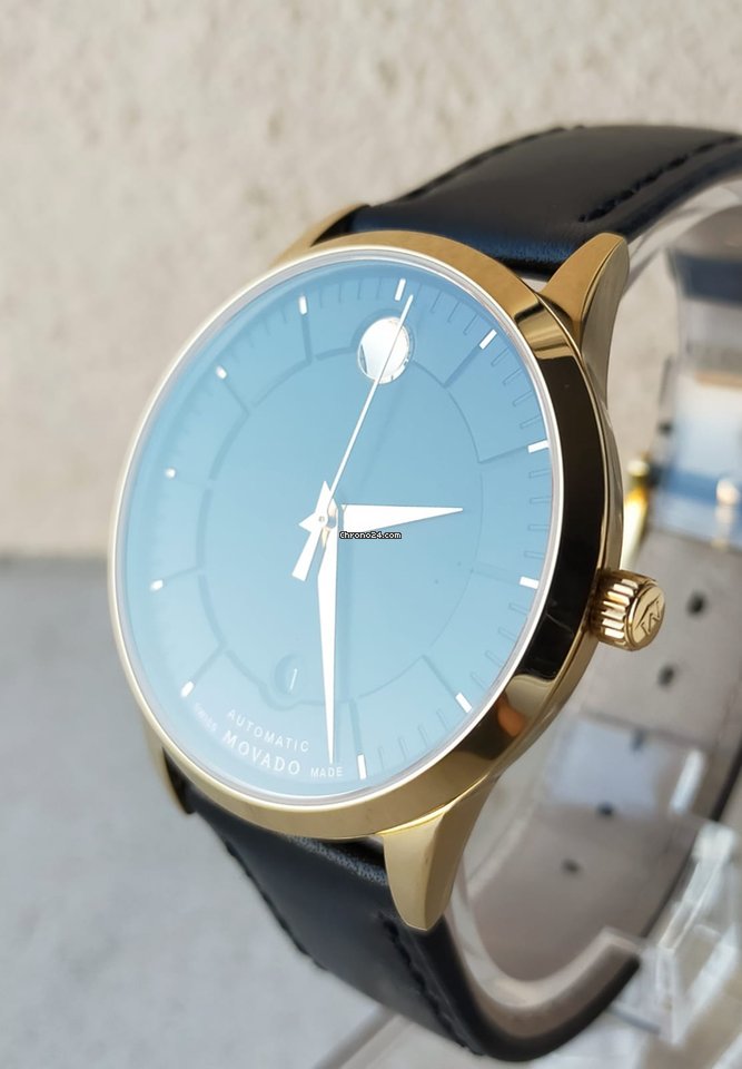 Movado Museum Mens watch Unisex Automatic Gold Steel 491361261 Replica 6