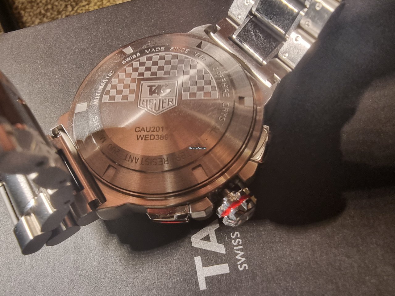 IMG_9081 TAG Heuer Formula 1 Calibre 16 Mens watch Unisex Automatic Steel CAU2011.BA0873 Replica 6
