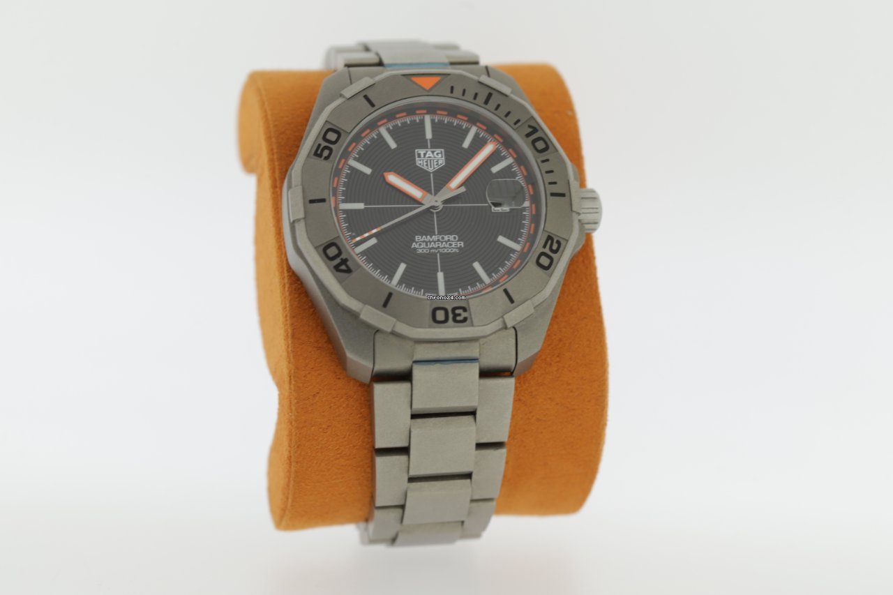 IMG_9081 TAG Heuer Aquaracer 300M Mens watch Unisex Automatic Titanium WAY208F.BF0638 Replica 6