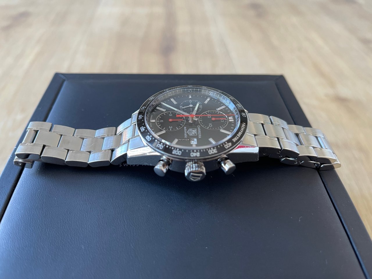 IMG_9081 TAG Heuer Carrera Calibre 16 Mens watch Unisex Automatic Steel CV2014-3 Replica 6