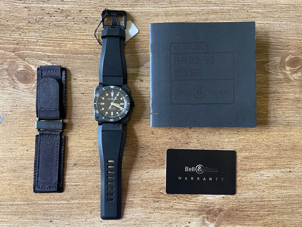 IMG_9081 Bell & Ross BR 03-92 Ceramic Mens watch Unisex Automatic Ceramic BR0392-D-BL-CE SRB Replica 6