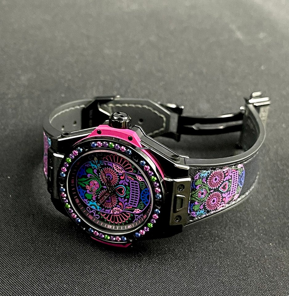 IMG_9081 Hublot Big Bang Mens watch Unisex Automatic Ceramic 465.CX.1190.VR.1299.MEX18 Replica 6