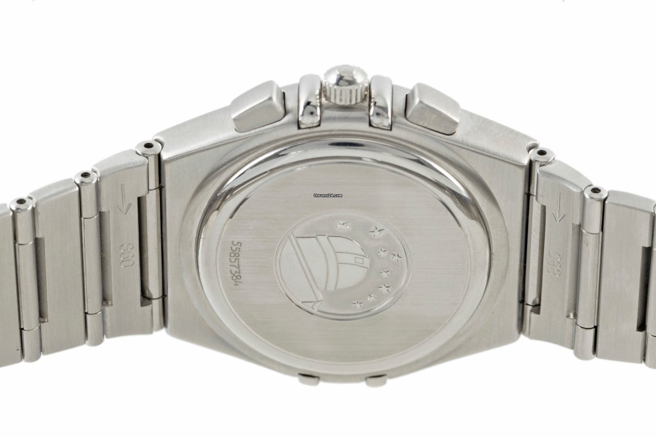 IMG_9081 Omega Constellation Mens watch Unisex Quartz Steel 1542.30.00 Replica 6