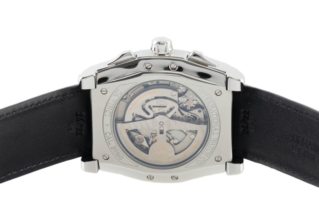 IMG_9081 IWC Da Vinci Chronograph Mens watch Unisex Automatic Steel 3764 Replica 6