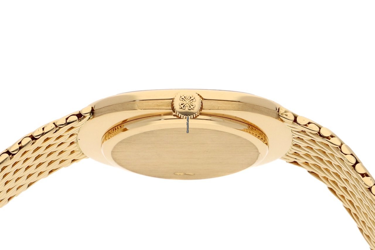 IMG_9081 Patek Philippe Golden Ellipse Mens watch Unisex Manual winding Yellow gold 3848 8 Replica 6