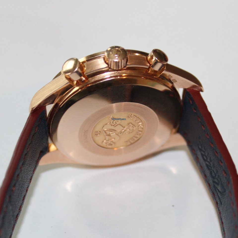 IMG_9081 Omega Speedmaster Day Date Mens watch Unisex Automatic Rose gold 36235001 Replica 6