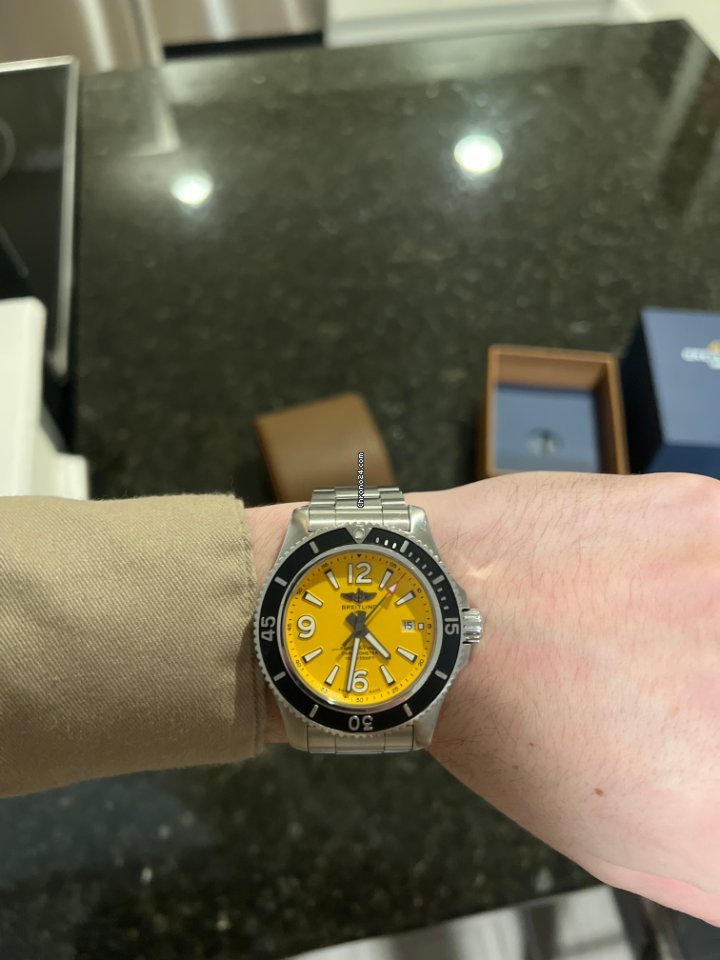 Breitling Superocean 44 Mens watch Unisex Automatic Steel A17367021I1A1 Replica 6