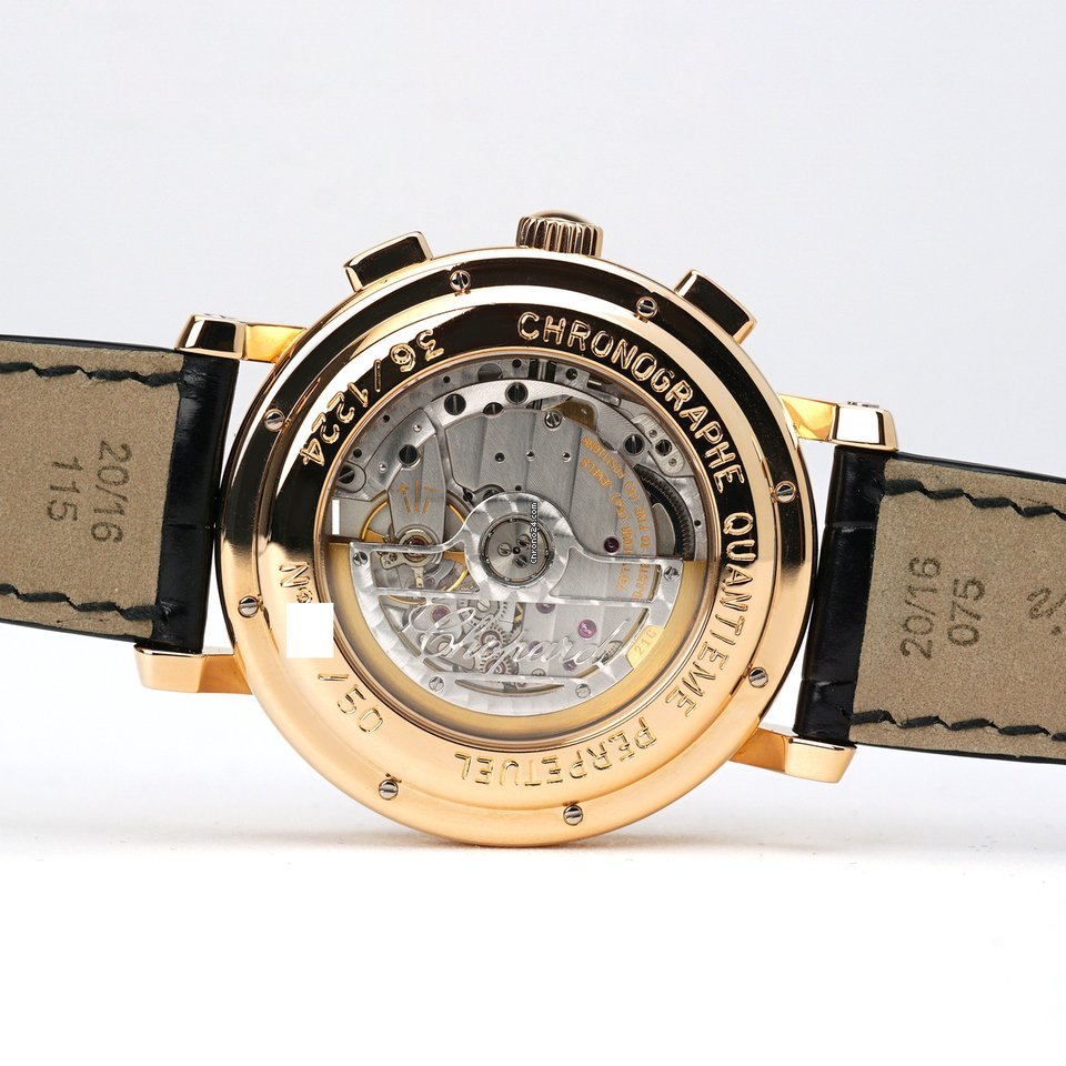IMG_9081 Chopard Classic Mens watch Unisex Automatic Yellow gold 36 1224 Replica 6