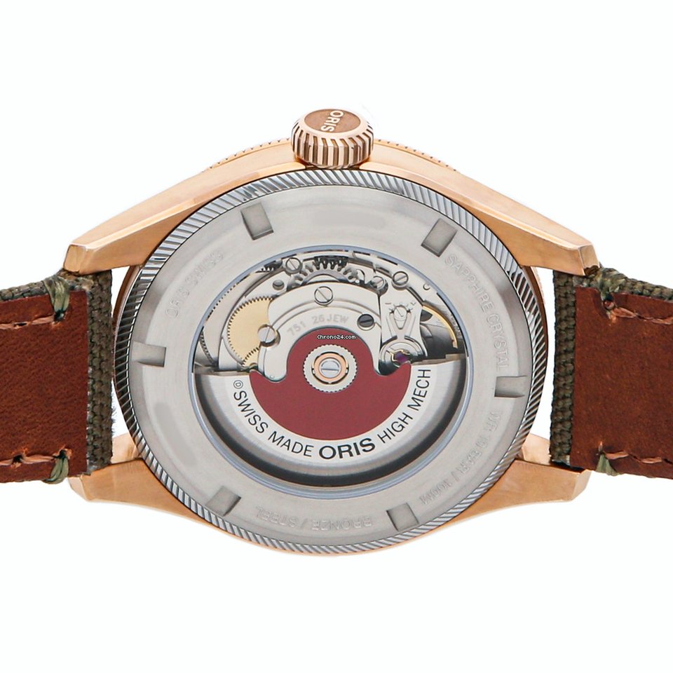 IMG_9081 Oris Big Crown ProPilot Date Mens watch Unisex Automatic Bronze 01 751 7761 3164-07 3 2003BRLC Replica 6