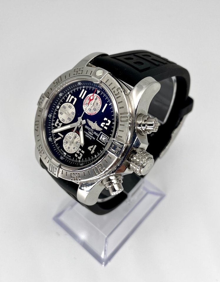 IMG_9081 Breitling Avenger II Mens watch Unisex Automatic Steel A1338111 BC33 170A Replica 6