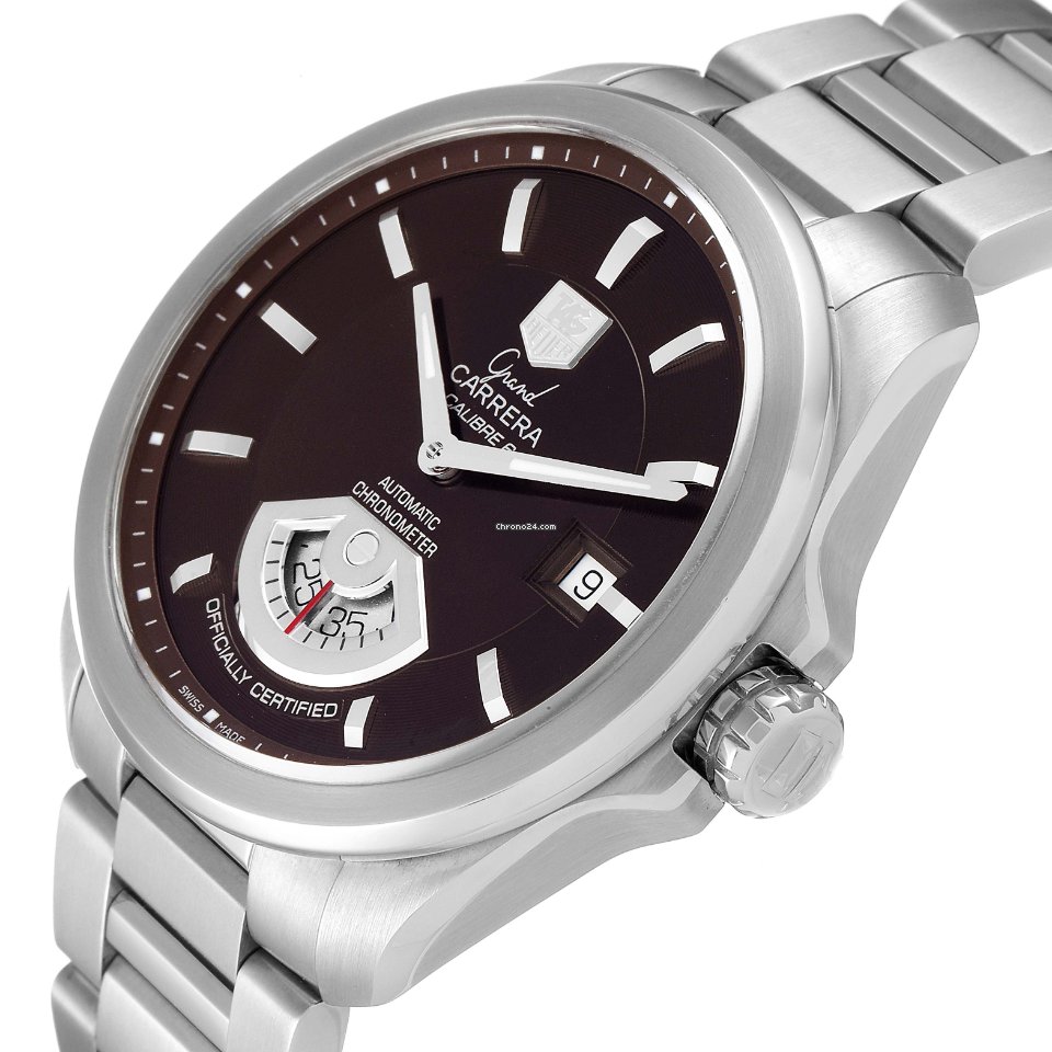 IMG_9081 TAG Heuer Grand Carrera Mens watch Unisex Automatic Steel WAV511C.BA0900 Replica 6