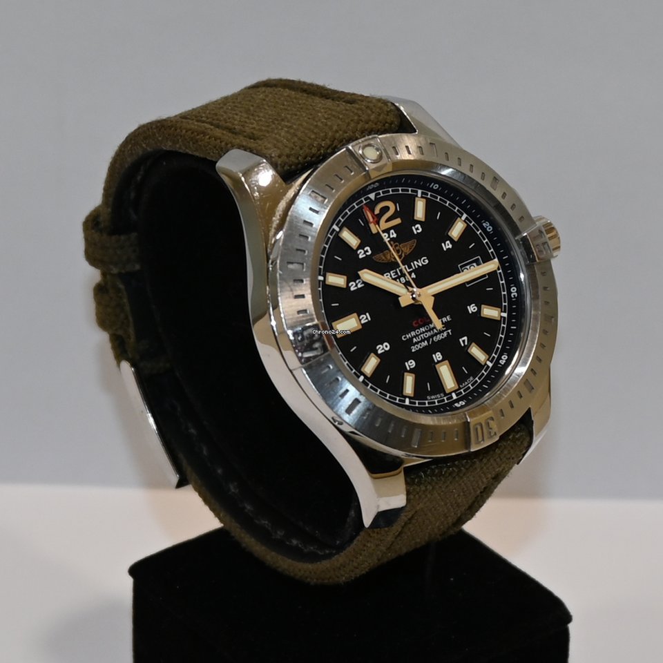 Breitling Colt Automatic Steel A1738811 BD44 Replica 6