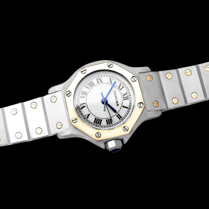 Cartier Womens watch Automatic Gold Steel 8447ST Replica 6