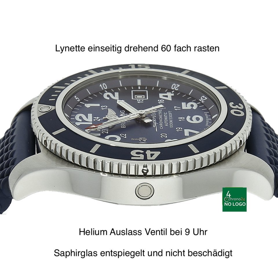 IMG_9081 Breitling Superocean II 44 Mens watch Unisex Automatic Steel A17392D8.C910.158S.A20SS.1 Replica 6