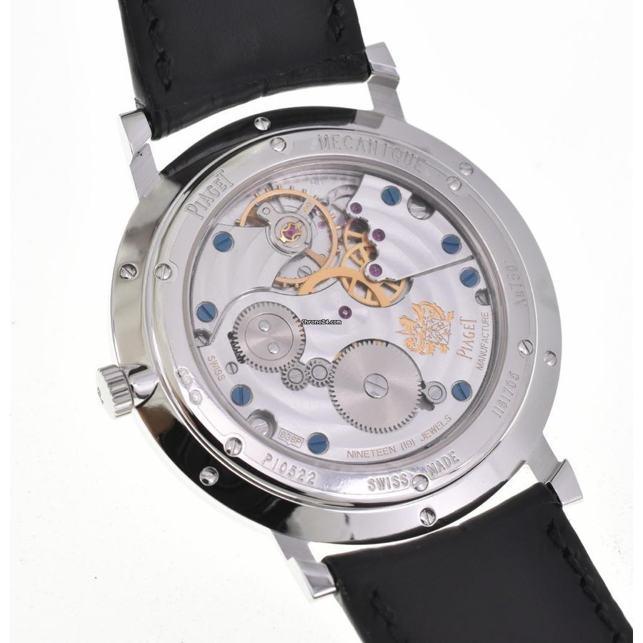 Piaget Mens watch Unisex Manual winding White gold P10522 Replica 6